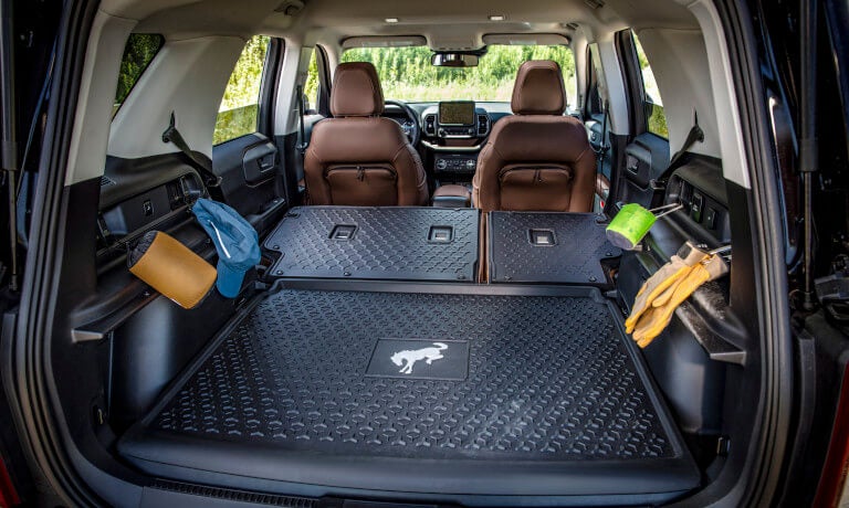 2022 Ford Bronco interior cargo space