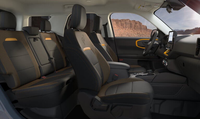 2022 Ford Bronco Sport interior seating