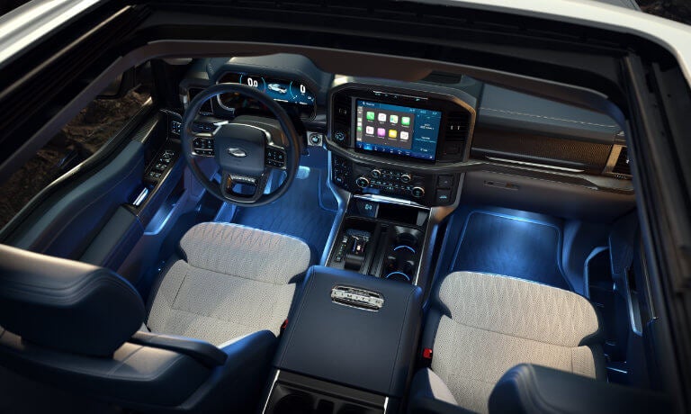 2022 Ford F-150 interior front