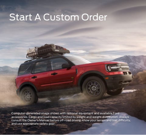 Start a custom order | Spirit Ford, Inc. in Dundee MI