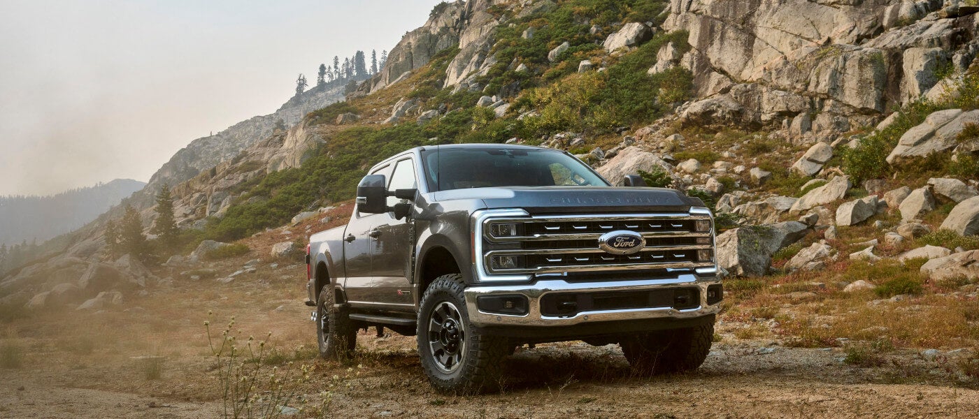 2023 Ford Super Duty F-250 exterior parked in mountains